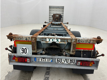 ASCA Skelet 20 ft - Полуприцеп-контейнеровоз/ Сменный кузов: фото 5