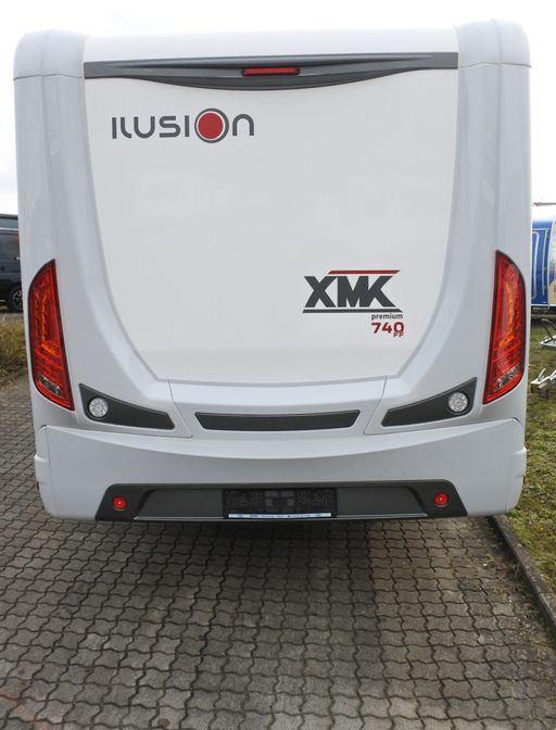Новый Полуинтегрированный автодом Ilusion XMK 740 FF Chassis + Elegance - Pak., Markise: фото 14