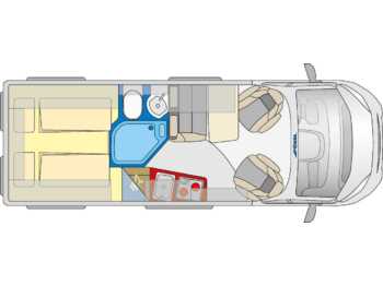 POESSL Roadcruiser XL Citroen 165 PS 2. Aufbaubatterie - Кастенваген