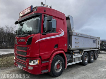 Самосвал 2019 Scania R580 8x4 tridem med navreduskjon: фото 1