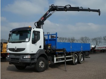 Бортовой грузовик Renault KERAX 380 hiab 144bs-3 hiduo