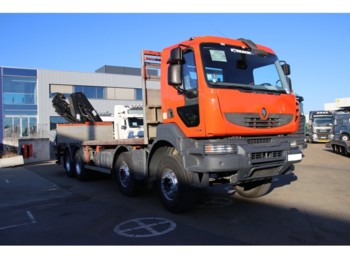 Бортовой грузовик Renault KERAX 410 DXI + HIAB 166 (5xH.)