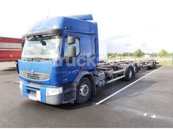 RENAULT PREMIUM 430.26 6X2 REMOLCADOR - грузовик-контейнеровоз/ сменный кузов