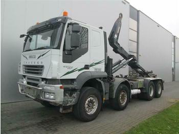 Крюковой мультилифт Iveco TRAKKER 340T450 8X4 HIAB HOOK ZF MANUAL