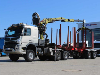Volvo FMX 500, 6X6,LOGLIFT F265Z95 +trailer DOLL(2007) - Лесовоз