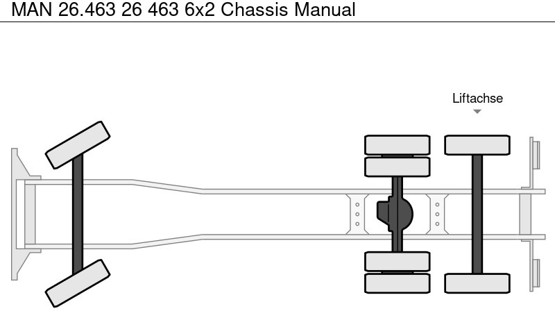 Грузовик-шасси MAN 26.463 26 463 6x2 Chassis Manual: фото 19