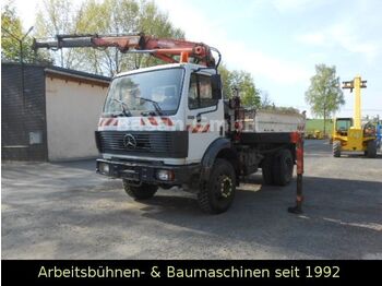 Самосвал, Автоманипулятор Mercedes-Benz 1717 AK Kipper Allrad mit Kran: фото 3