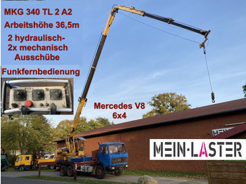 Автоманипулятор Mercedes-Benz 2622 V8 6x4 MKG 340 T2A2 36,5m Seilwinde Funk: фото 1