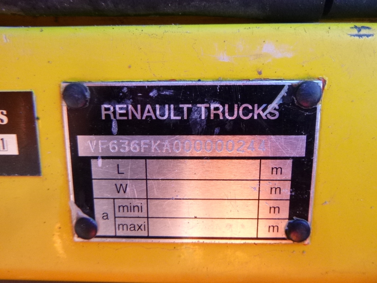Крюковой мультилифт Renault Kerax 520.42 8x4 Euro 5 container hook: фото 34