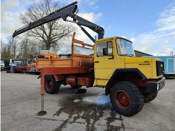 Iveco Magirus 160 150-16 4X4 + Bonfiglioli P 20000 Crane + Kipper - самосвал
