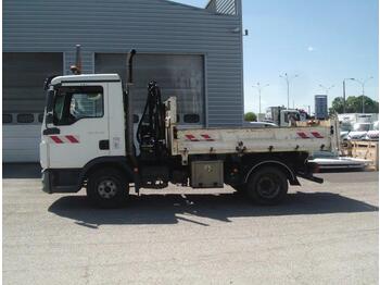 Самосвал MAN TGLl 10.180 TRI-BENNE GRUE HIAB