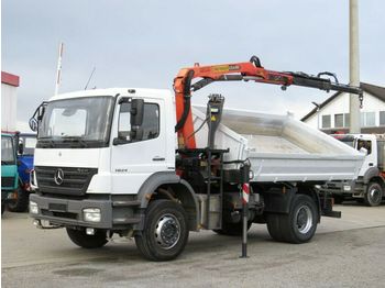 Самосвал Mercedes-Benz Axor 1824 2-Achs Kipper Kran