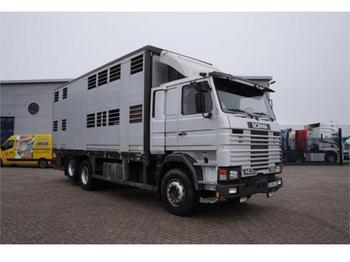 Грузовик для перевозки животных Scania 143-420: фото 1