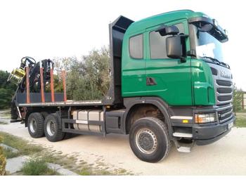 Грузовик для транспортировки леса Scania G 400: фото 1
