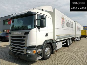 Грузовик для перевозки напитков Scania G 410 / Retarder / Lift-Lenkachse / with trailer: фото 1