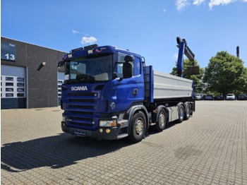 Грузовик-контейнеровоз/ Сменный кузов, Автоманипулятор Scania R500 8x4: фото 1