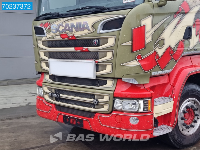Крюковой мультилифт Scania R580 6X2 V8 20tons Hooklift Retarder Lift+Steering Navi Euro 6: фото 15