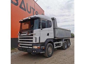 Самосвал Scania R 124 GB 420 6x2 Full steel: фото 1