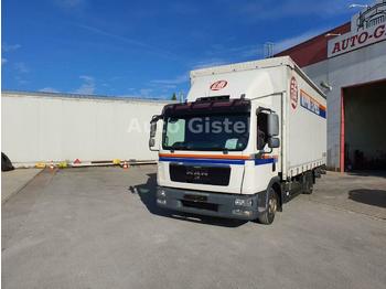 Тентованный грузовик MAN TGL 7.180*Dautel Ladebordwand*