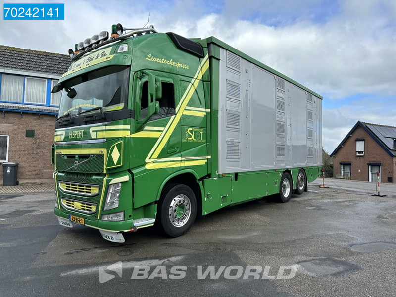 Грузовик для перевозки животных Volvo FH 540 6X2 NL-Truck Cattle transport I-Park Cool ACC Euro 6: фото 7