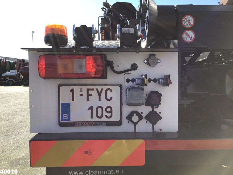 Крюковой мультилифт, Автоманипулятор Volvo FM 420 8x2 HMF 28 ton/meter laadkraan Welvaarts weighing system: фото 9