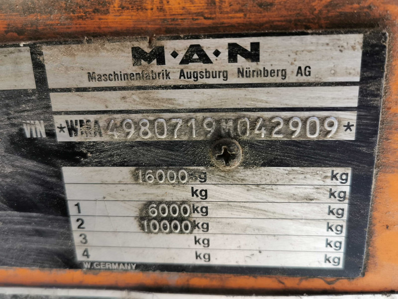 Ассенизатор MAN 16.170 vacuum truck: фото 20