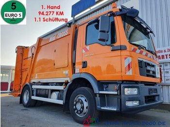 Мусоровоз для транспортировки мусора MAN TGM 15.250 Schörling 9m³ + Zöller 1.1*94277KM*: фото 1