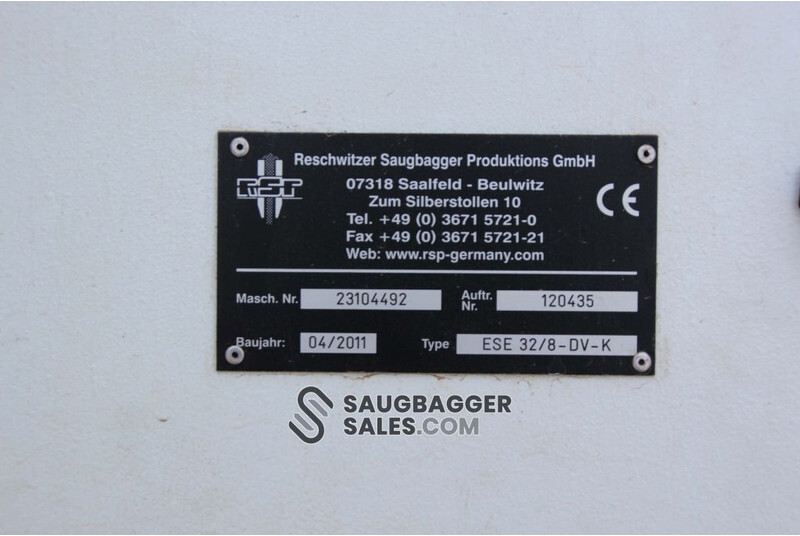Ассенизатор Mercedes-Benz RSP Saugbagger: фото 18