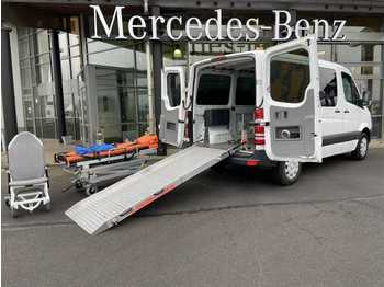 Машина скорой помощи Mercedes-Benz Sprinter 214 CDI 7G Krankentransport Trage+Stuhl: фото 1