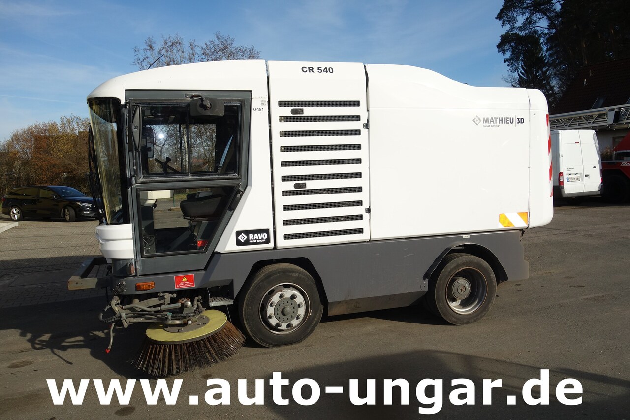 Подметально-уборочная машина Ravo CR 540 Bj. 2013 Kehrmschine Straßenkehrer Streetsweeper Kommunalfahrzeug: фото 4