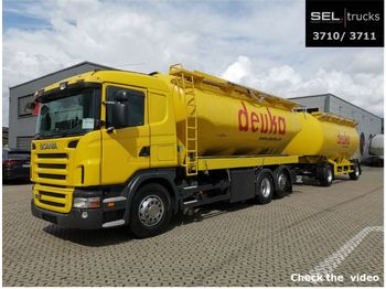 Ассенизатор Scania R 380 LB6x2*SILO /31m3 /6 Kammern /mit Anhänger: фото 1