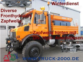 UNIMOG U 2150 Winterdienst Div Zapfwellen + Hydraulik - Подметально-уборочная машина