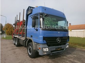 Mercedes-Benz Actros 2644L (ID 9621)  - Лесной прицеп