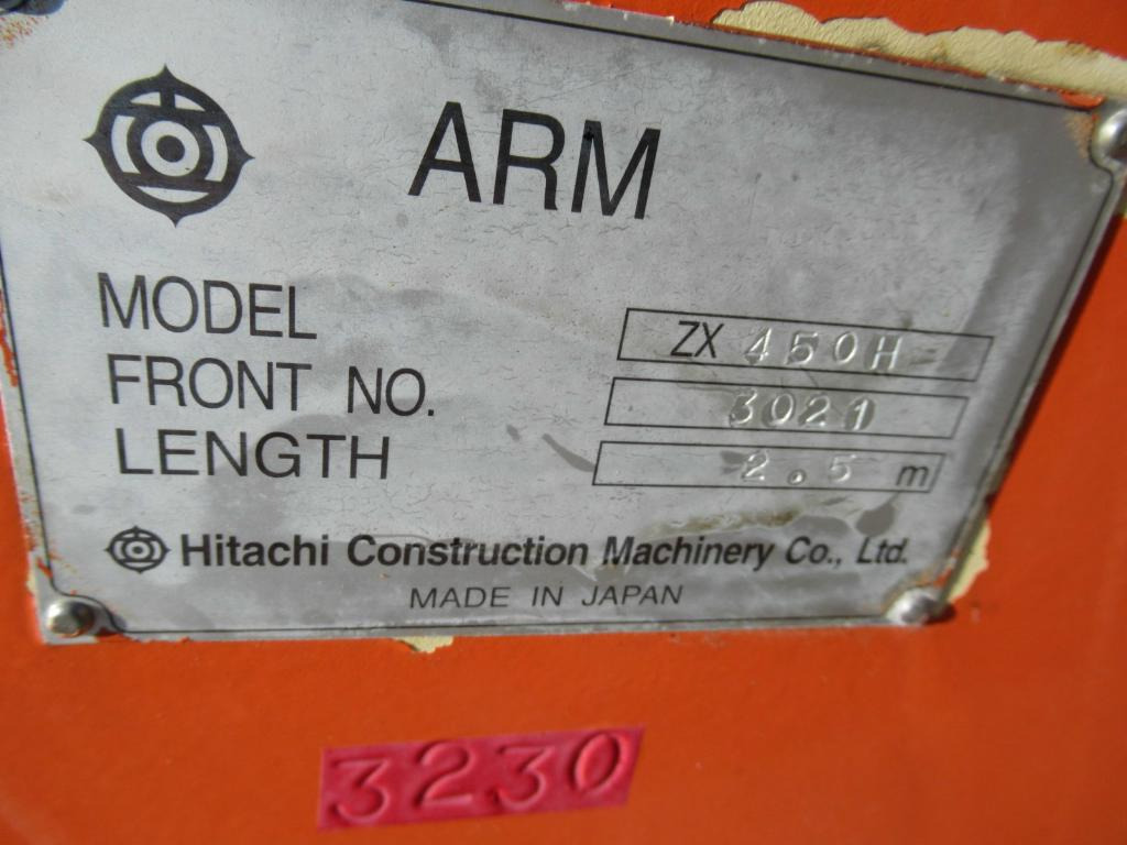 Стрела для Строительной техники Hitachi ZX450H -: фото 5