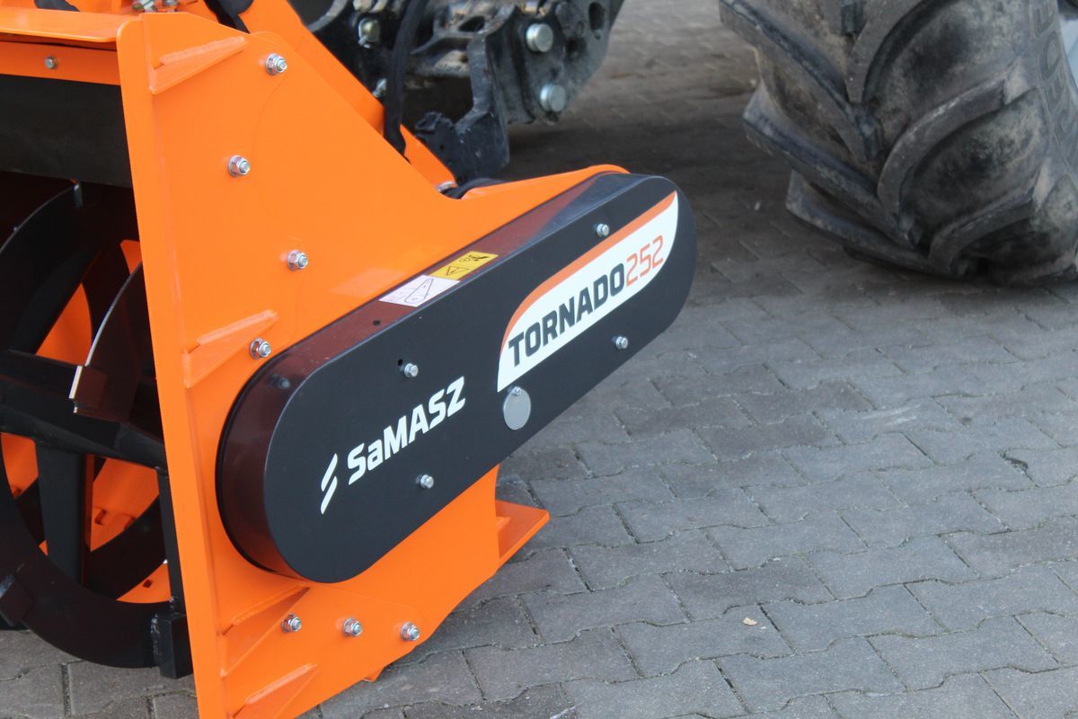Новый Роторный снегоочиститель для Тракторов Samasz Tornado 252-Profischneefräse-Front-Heck: фото 20