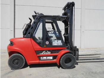 4-колесный вилочный погрузчик LINDE H80D/900-02