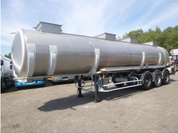 Полуприцеп-цистерна для транспортировки химикатов BSLT Chemical tank inox 27.8 m3 / 1 comp: фото 1