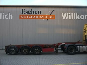 Полуприцеп-контейнеровоз/ Сменный кузов Carnehl CCS / MHS Containerchassis, Mitte+Heckausschub: фото 1