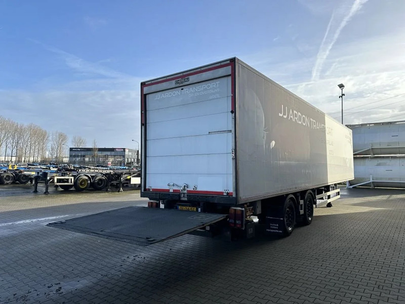 Полуприцеп-рефрижератор Chereau Carrier Vector 1550 CITY, tail-lift, steering-axle (TRIDEC), liftaxle, full chassis, SAF+disc, NL-trailer: фото 4