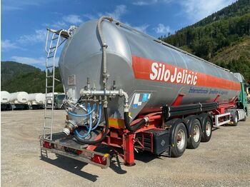 Полуприцеп цистерна для сыпучих грузов для транспортировки силоса Feldbinder 65m3 - Kippsilo: фото 1