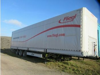 Новый Тентованный полуприцеп Fliegl Jumbo Mega Messefahrzeug, Portaltüren, Lift: фото 1