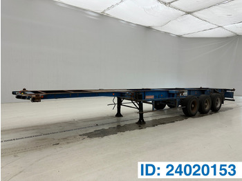 Fruehauf Skelet 2 x 20-30-40 ft - Полуприцеп-контейнеровоз/ Сменный кузов: фото 1