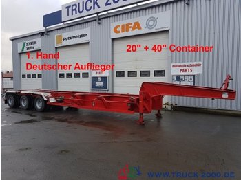 Полуприцеп-контейнеровоз/ Сменный кузов GoFa 3 Achs Container Chassis 20"+40" BPW Achsen: фото 1
