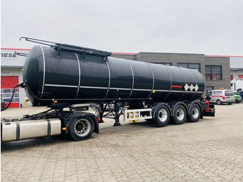 Новый Полуприцеп-цистерна Kässbohrer Edelstahl Bitumen Tankauflieger 30m³ Sofort: фото 1