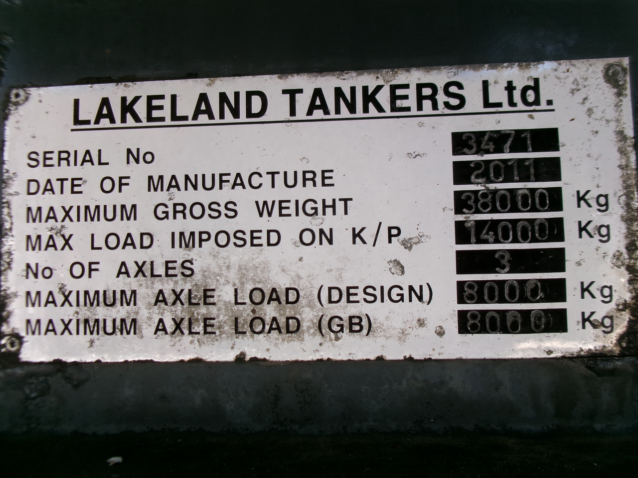 Полуприцеп-цистерна для транспортировки топлива Lakeland Fuel tank alu 42.8 m3 / 6 comp + pump: фото 29