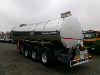Полуприцеп-цистерна для транспортировки топлива Metalovouga Bitumen / heavy oil tank inox 26.9 m3 / 1 comp: фото 3