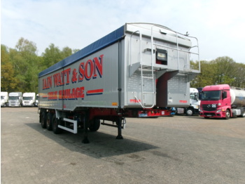 Самосвальный полуприцеп Montracon Tipper trailer alu 55 m3 + tarpaulin: фото 2