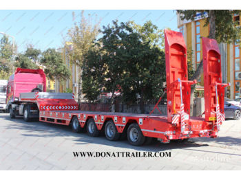 Низкорамный полуприцеп DONAT 4 axle lowbed - extendable