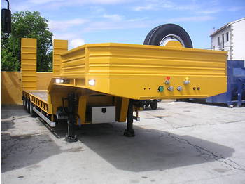  Lowbed semi-trailer Galtrailer PM3 3axles - Низкорамный полуприцеп