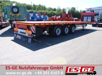 Платформа полуприцеп ES-GE 3-Achs-Sattelanhänger mit Rungen